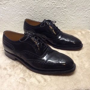Johnston & Murphy wingtip dress oxfords 10 EEE